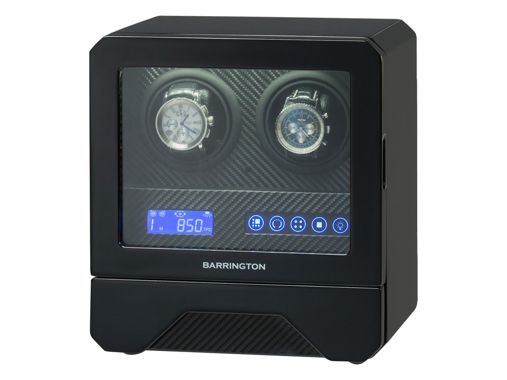 Watch Winder Barrington 2 Double – utan gravyr Watch Winder Barrington 2 Double – utan gravyr