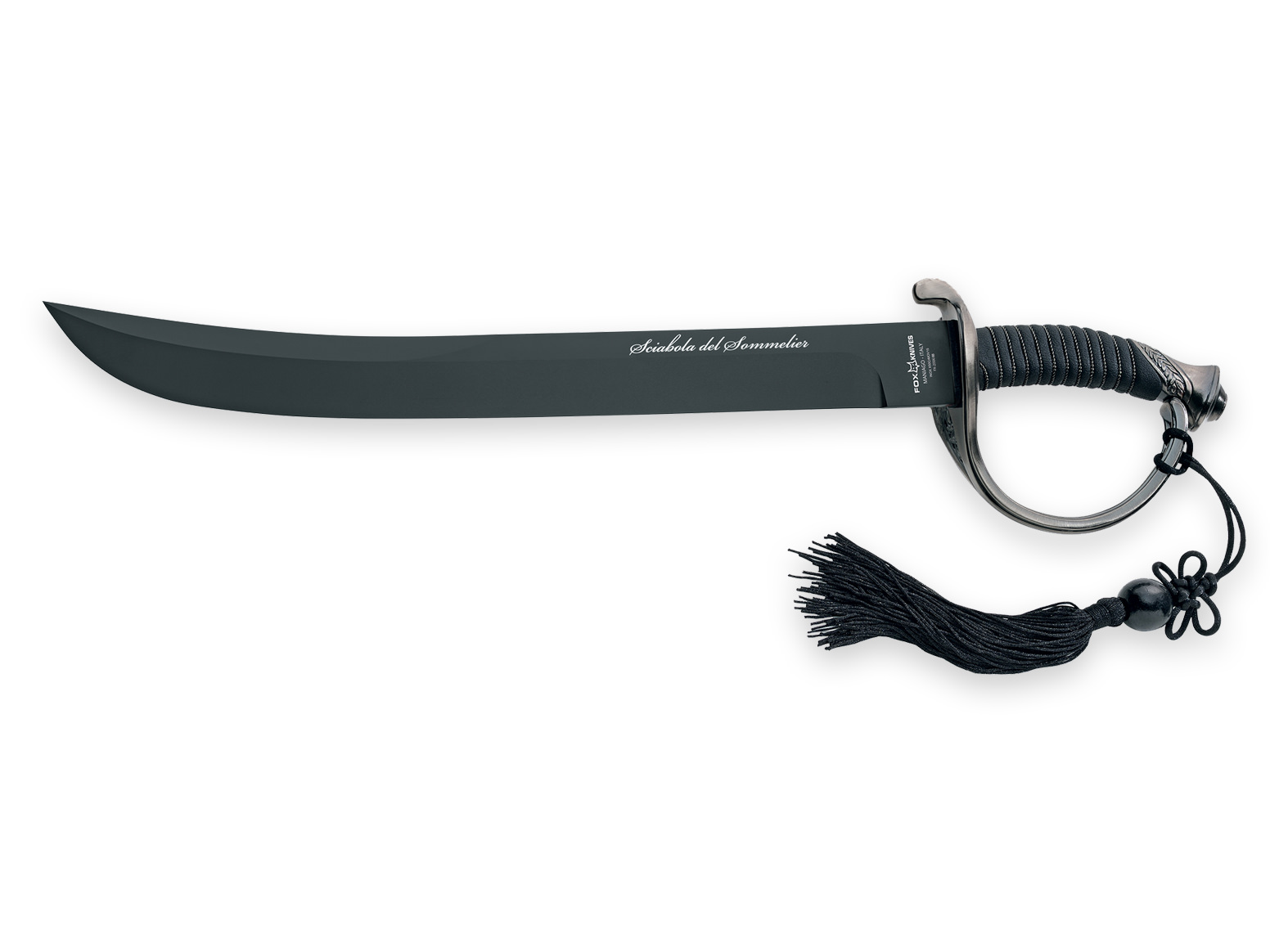Champagnesabel Fox Sciabola del Sommelier Gun Metal Blackproduktzoombild #1