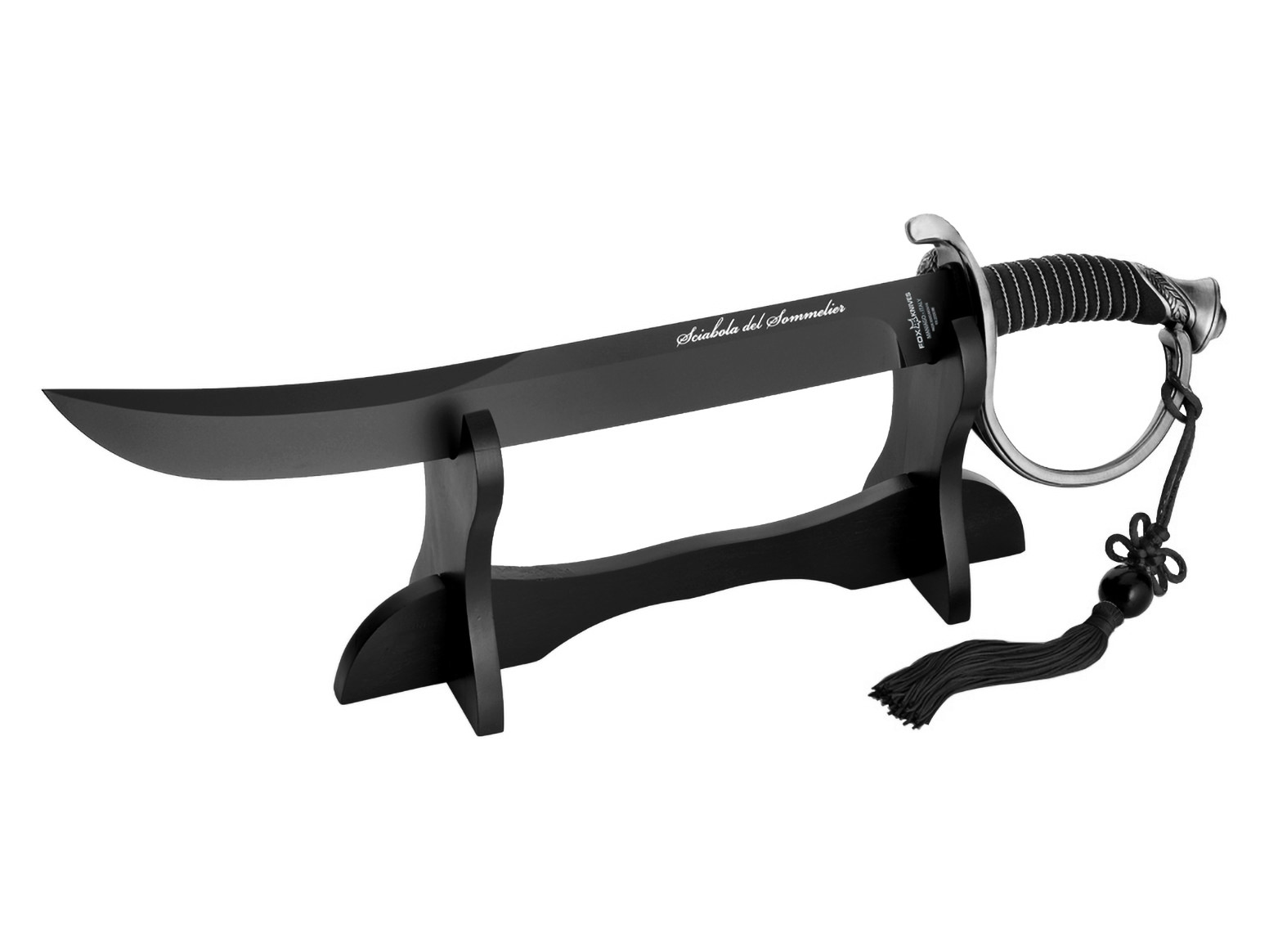 Champagnesabel Fox Sciabola del Sommelier Gun Metal Blackproduktzoombild #2