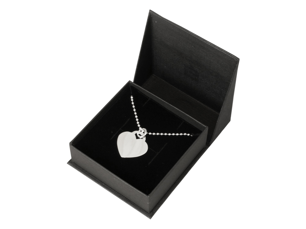 Halsband Hjärta Silver Elise – utan gravyr Halsband Hjärta Silver Elise – utan gravyr