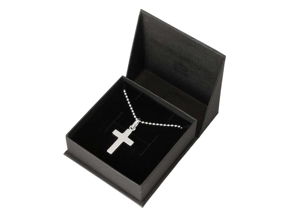 Halsband Kors Silver Dam – utan gravyr Halsband Kors Silver Dam – utan gravyr