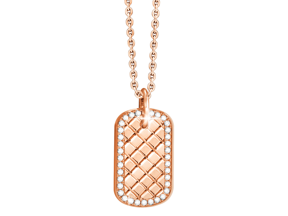 Halsband Inori Hollywood Glow Rose Gold – utan gravyr Halsband Inori Hollywood Glow Rose Gold – utan gravyr