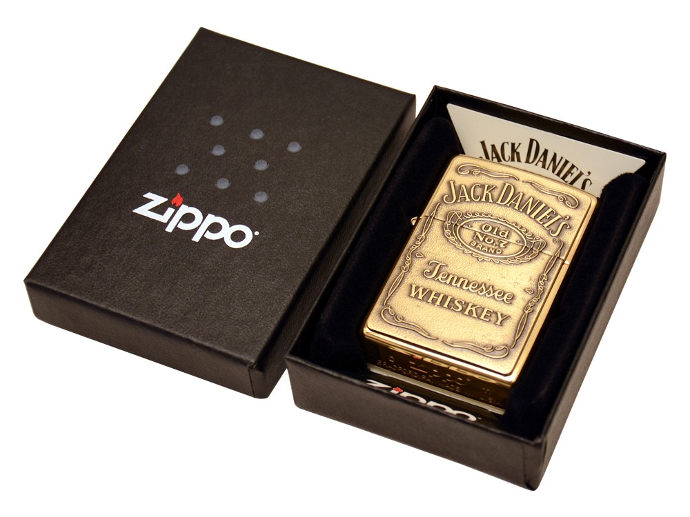 Zippo Jack Daniels High Polish Brassproduktzoombild #2