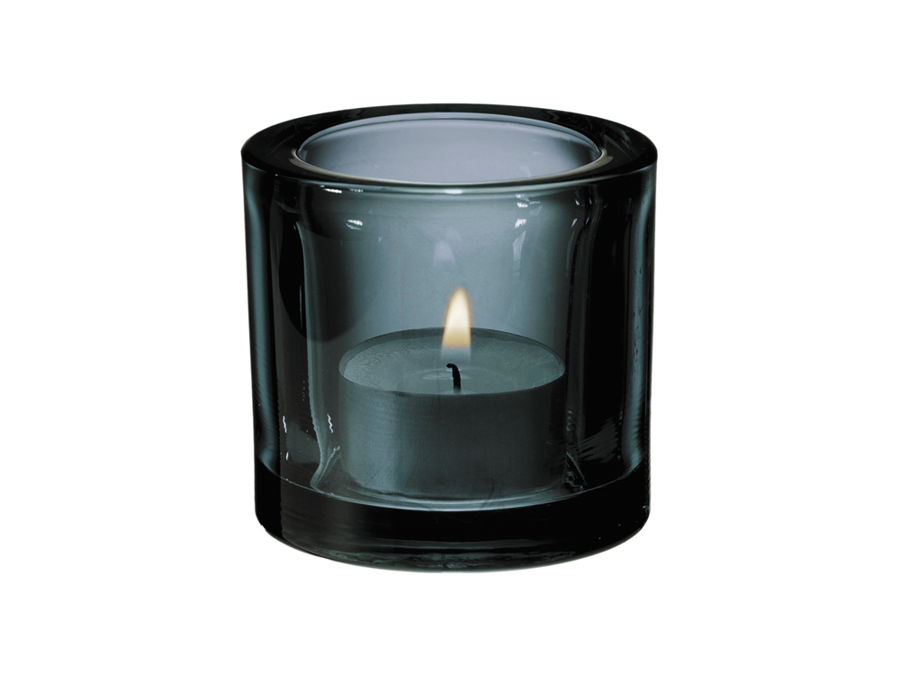 Ljuslykta Iittala Kivi Grå 60 mmproduktzoombild #1