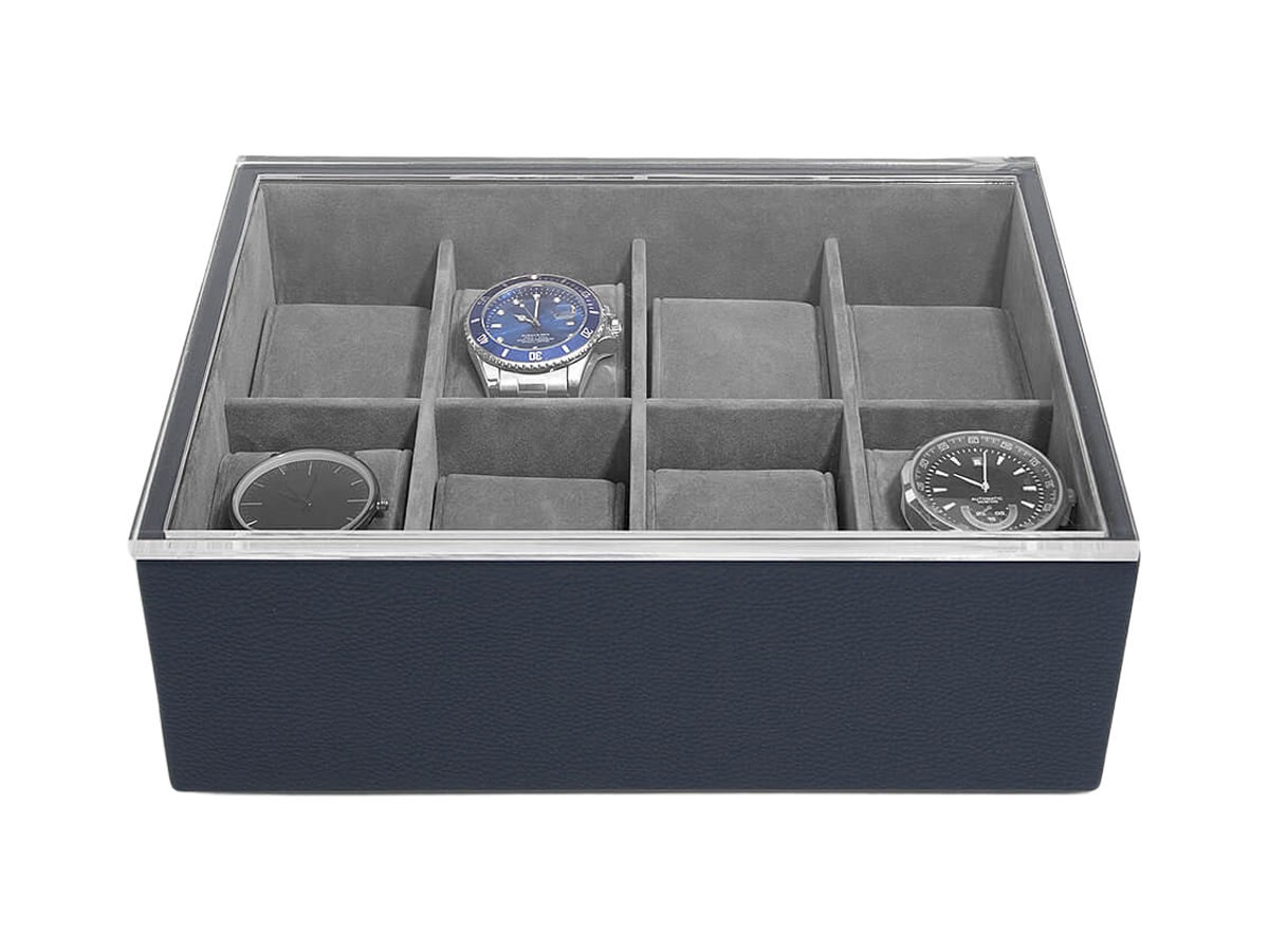 Product Image for Klocklåda Herr Stackers Blå 8