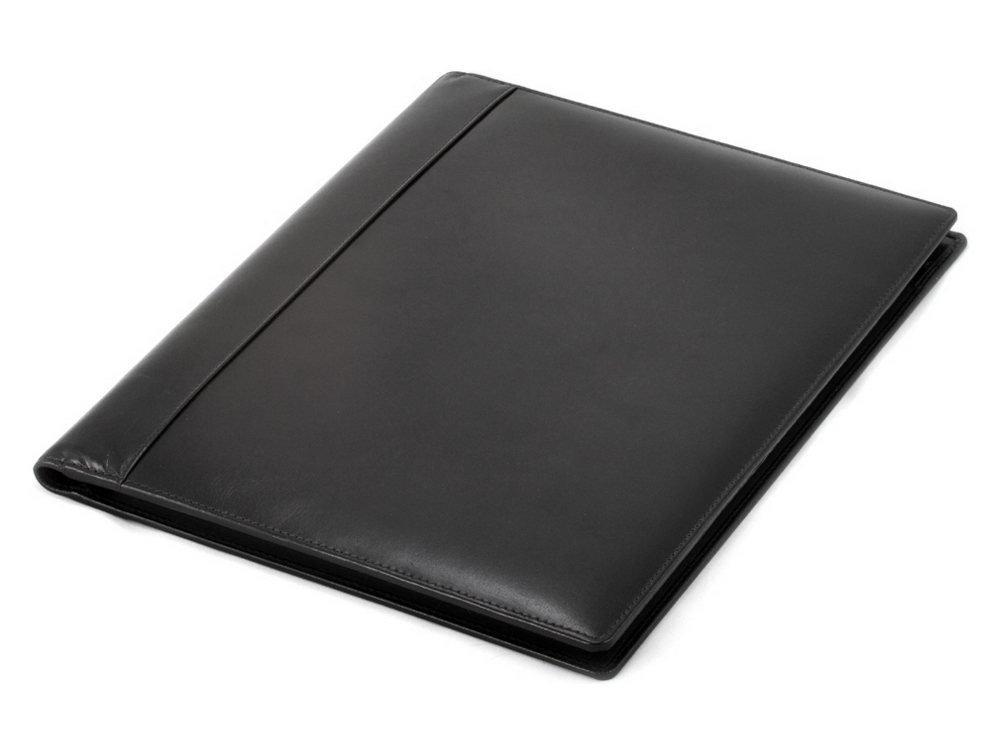 Konferensmapp Mauro Conti Leather Black A4 – utan gravyr Konferensmapp Mauro Conti Leather Black A4 – utan gravyr