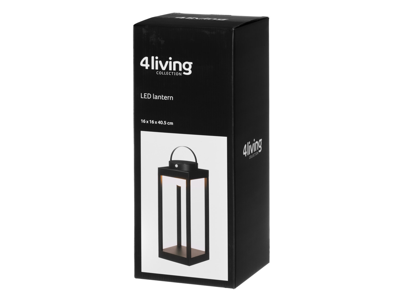 Ljuslykta LED 4-Living Svart 40,5 cmproduktzoombild #3