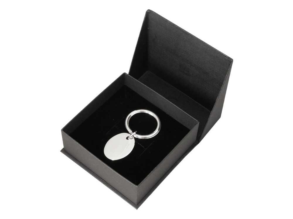 Nyckelring Sterling Silver Oval – utan gravyr Nyckelring Sterling Silver Oval – utan gravyr