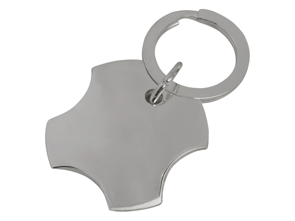 Nyckelring Steel Octagon Gun Metal – utan gravyr Nyckelring Steel Octagon Gun Metal – utan gravyr
