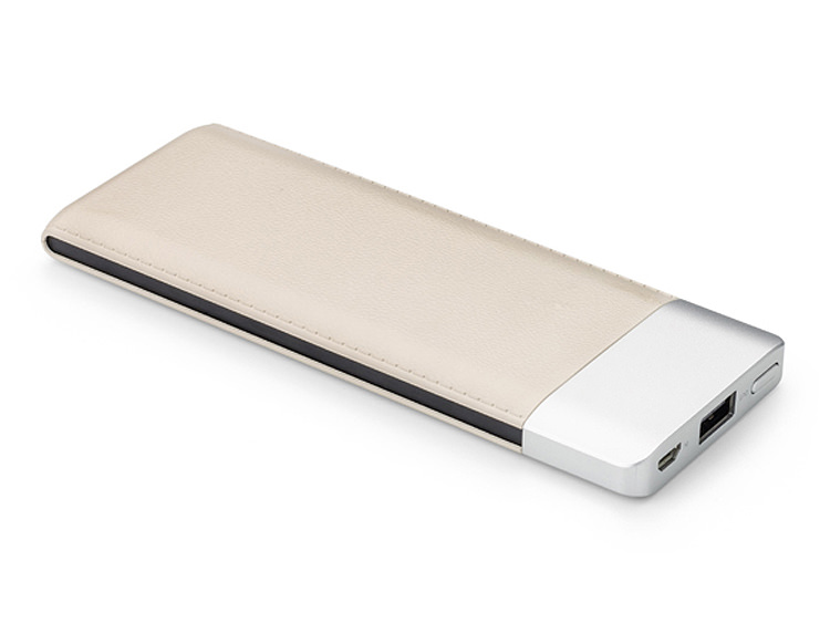 Powerbank Lativ 6000 mAh Beigeproduktzoombild #1