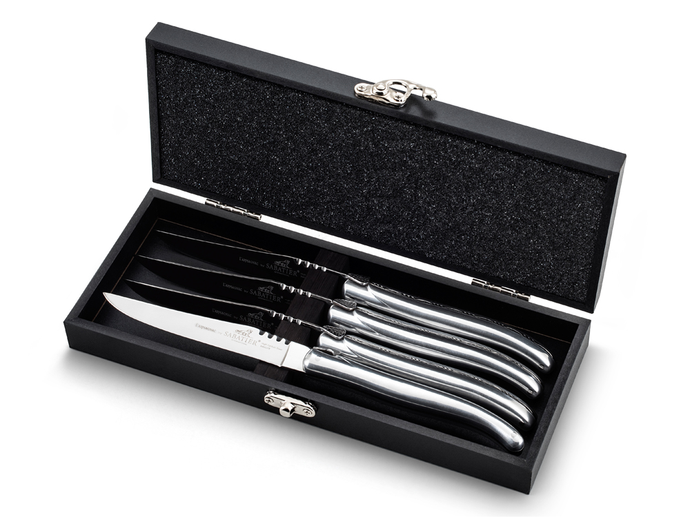 Grillknivar Lion Sabatier L'Armagnac Laguiole 4 st – utan gravyr Grillknivar Lion Sabatier L'Armagnac Laguiole 4 st – utan gravyr