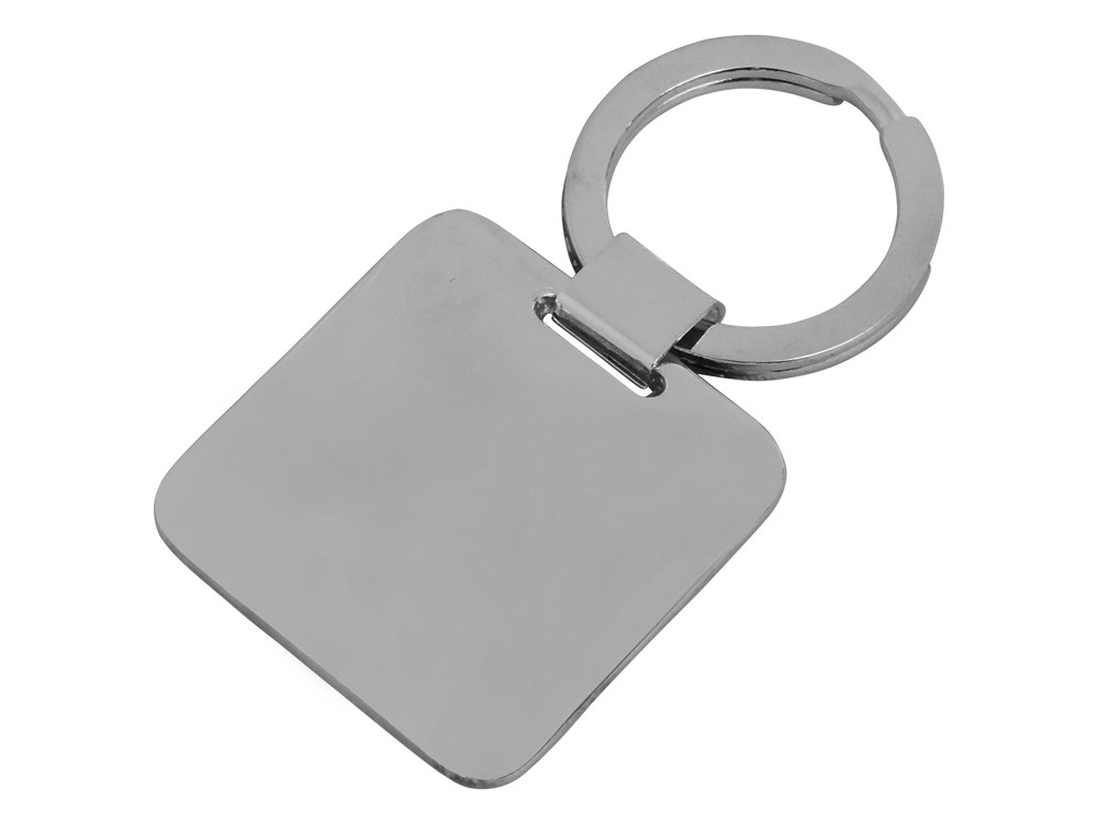 Nyckelring Steel Square Gun Metal – utan gravyr Nyckelring Steel Square Gun Metal – utan gravyr