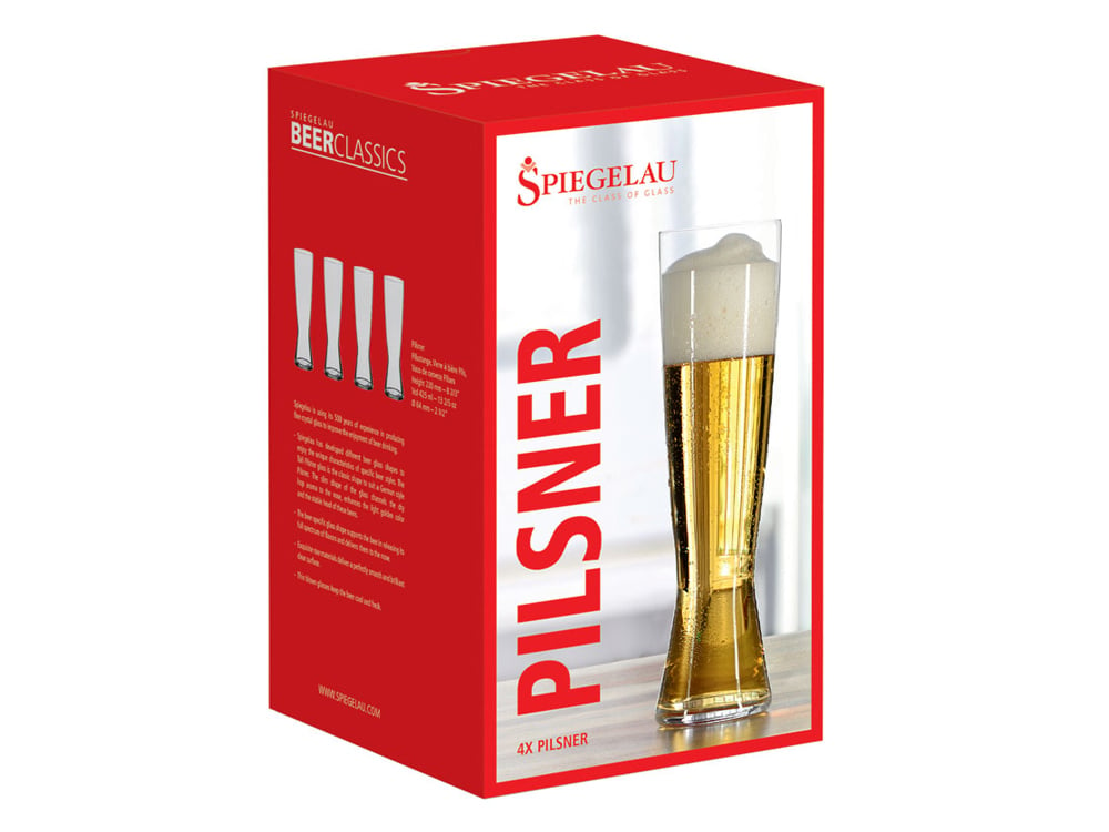Ölglas Spiegelau Classics Tall Pilsner 4-packproduktzoombild #2