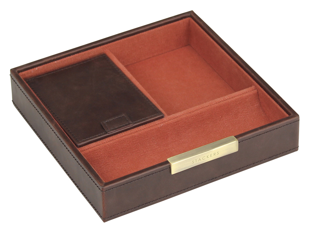 Förvaringslåda Stackers Brown & Orange – utan gravyr Förvaringslåda Stackers Brown & Orange – utan gravyr