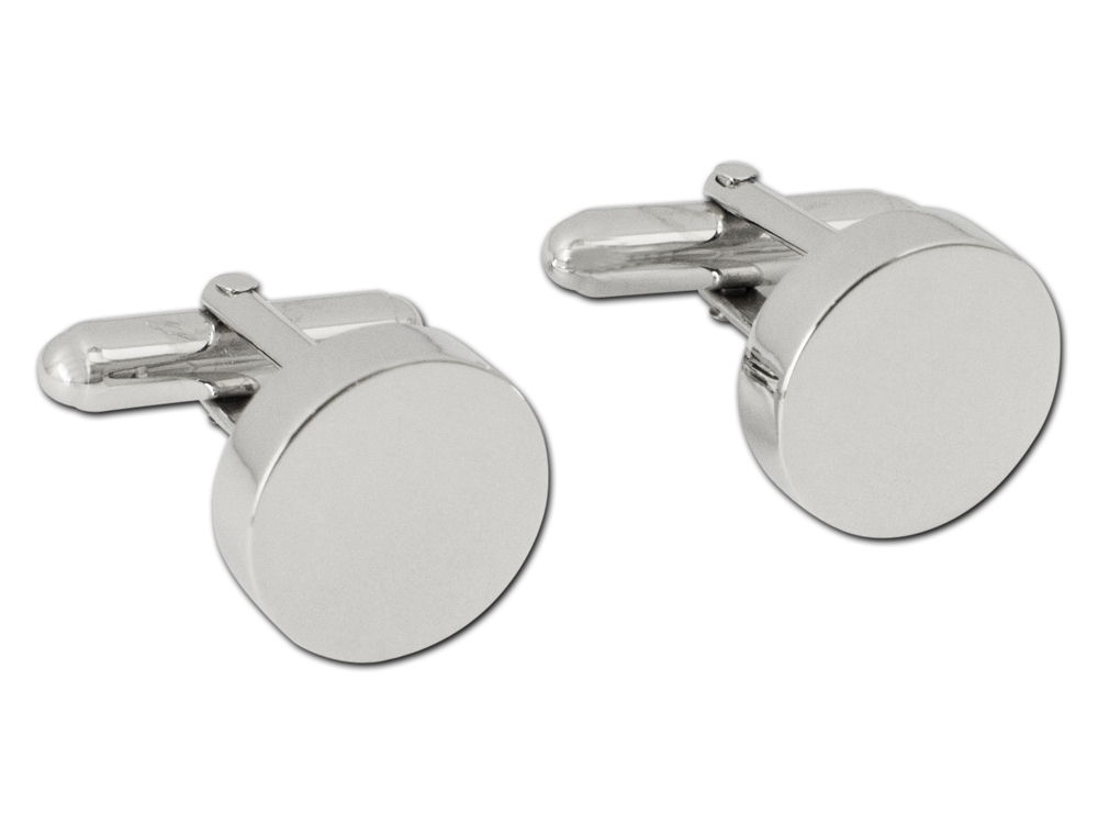 Manschettknappar Silver Vicenza – utan gravyr Manschettknappar Silver Vicenza – utan gravyr