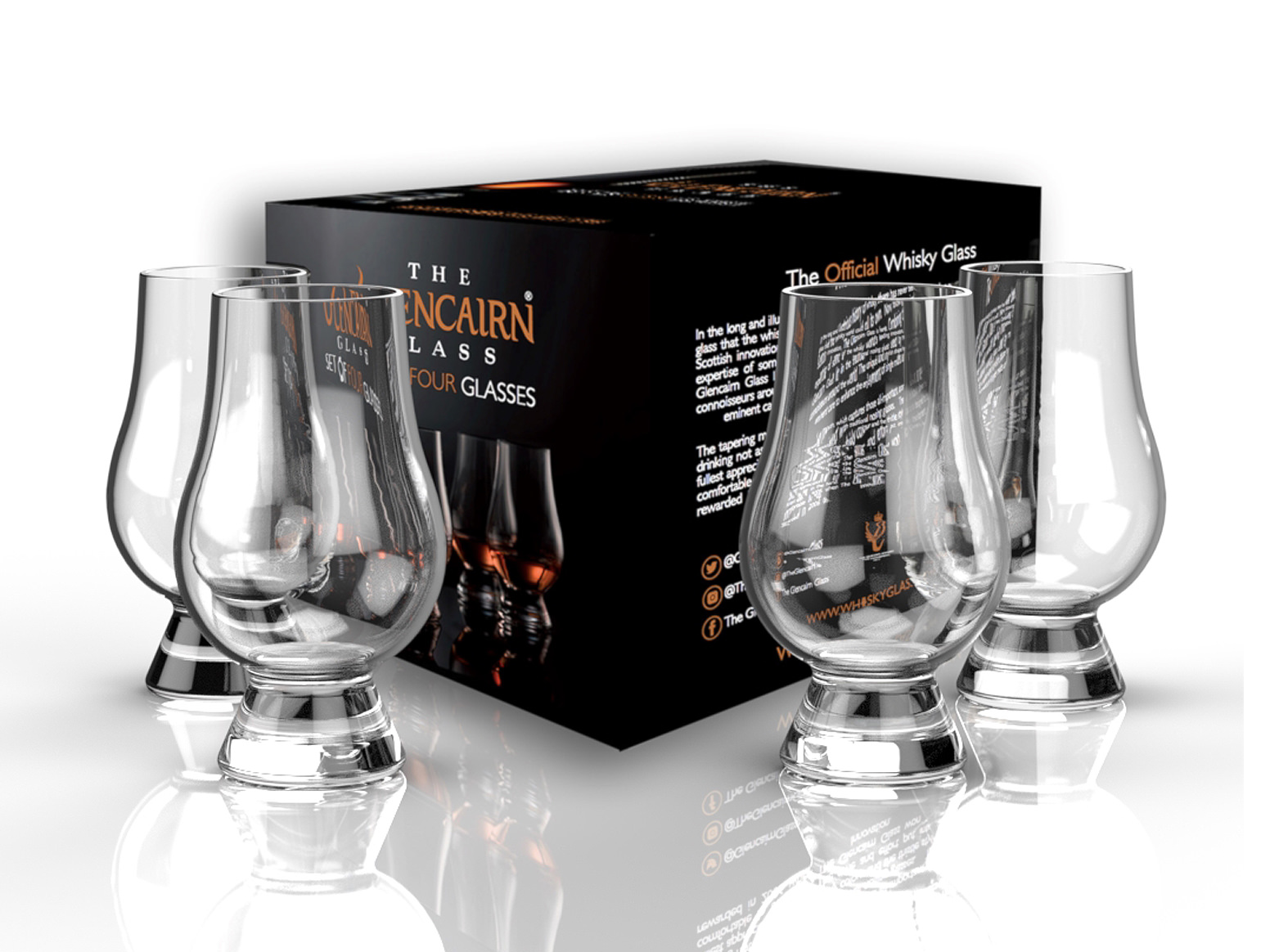Whiskyglas Glencairn 20 cl 4-packproduktzoombild #1