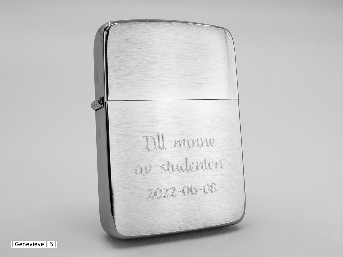 Zippo Replica 1941 Brushed Chromeproduktzoombild #2