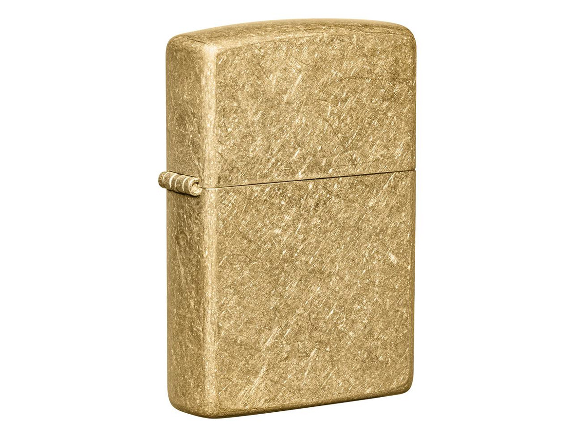 Zippo Tumbled Brassproduktzoombild #1