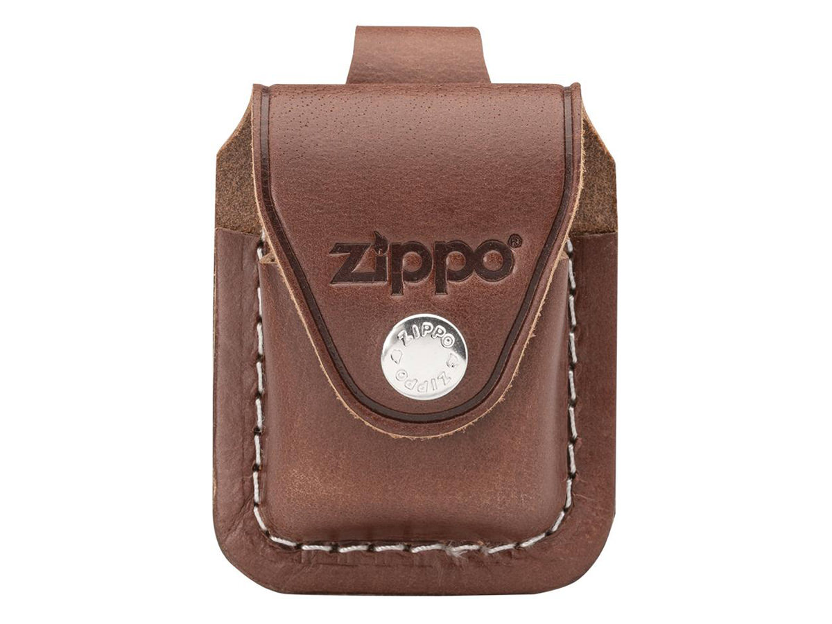 Zippo-tillbehör Fodral Läder Brunproduktzoombild #1