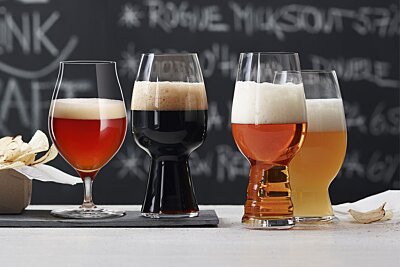 Somriga ölglas med egen text